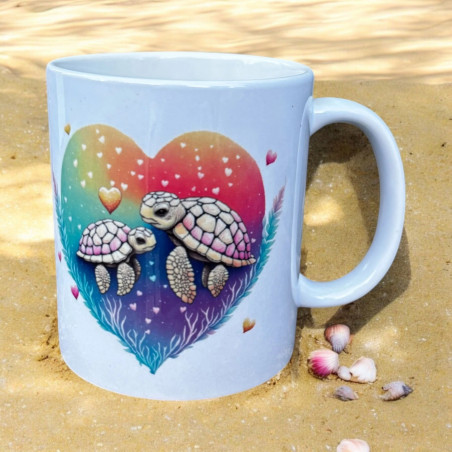 Mug personnalisé en céramique – texte, image ou logo