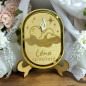 Plaque souvenir bébé ange