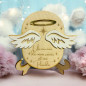 Plaque souvenir bébé ange