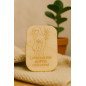 Cartes en bois grossesse – 10 affirmations & mantras + carte naissance Cartes en bois grossesse – 10 affirmations & mantras + carte naissance