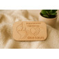 Cartes en bois grossesse – 10 affirmations & mantras + carte naissance Cartes en bois grossesse – 10 affirmations & mantras + carte naissance