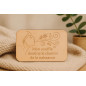 Cartes en bois grossesse – 10 affirmations & mantras + carte naissance Cartes en bois grossesse – 10 affirmations & mantras + carte naissance