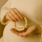 Bracelet d’ancrage en bois – Option gravure mantra personnalisé
