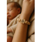 Bracelet d’allaitement en bois naturel – Gravure personnalisée Bracelet d’allaitement en bois naturel – Gravure personnalisée