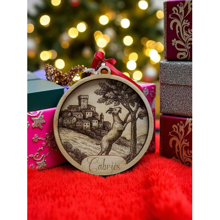 🎄 Boules de Noël “Cabries” – Collection Provençale