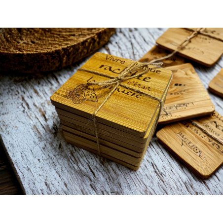 Ensemble 8 reposes poêlons + 8 spatules