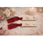 Marque-places mariage personnalisés en bois